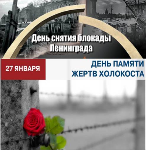Игра-викторина &quot;День снятия блокады Ленинграда и День памяти жертв Холокоста&quot;
