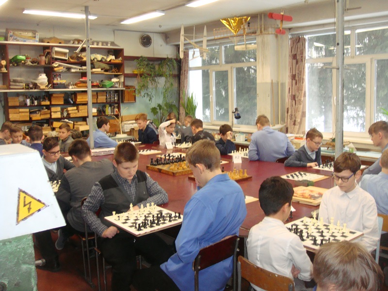 Командный турнир по шахматам.