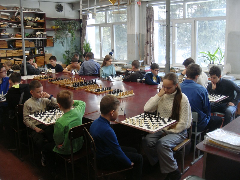 Открытое первенство школы по шахматам.